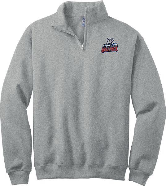 Hartford Jr. Wolfpack NuBlend 1/4-Zip Cadet Collar Sweatshirt