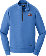 Hartford Jr. Wolfpack New Era Tri-Blend Fleece 1/4-Zip Pullover