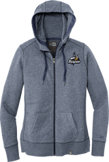 Mon Valley Thunder New Era Ladies French Terry Full-Zip Hoodie