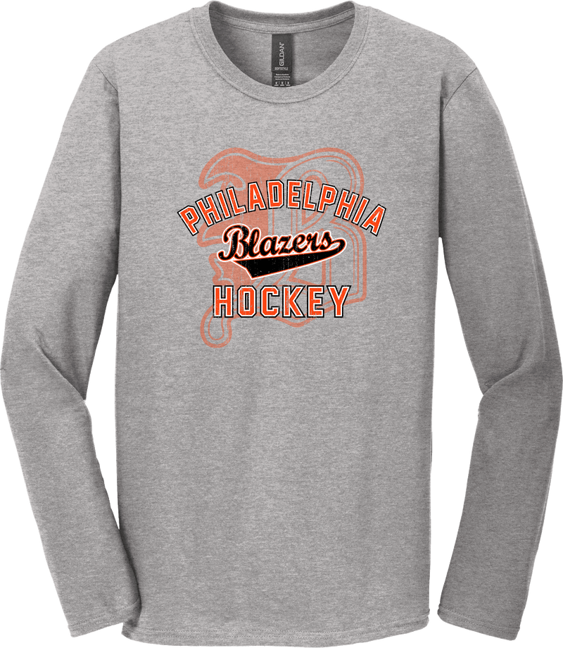 Philadelphia Blazers Softstyle Long Sleeve T-Shirt