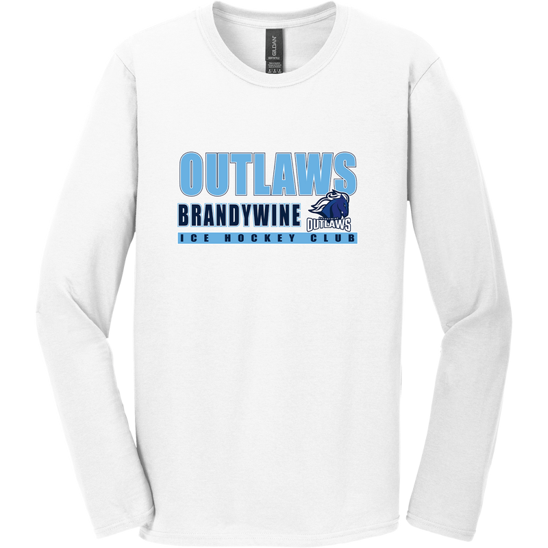 Brandywine Outlaws Softstyle Long Sleeve T-Shirt