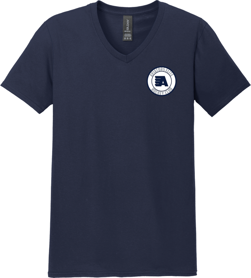 Aspen Aviators Softstyle V-Neck T-Shirt