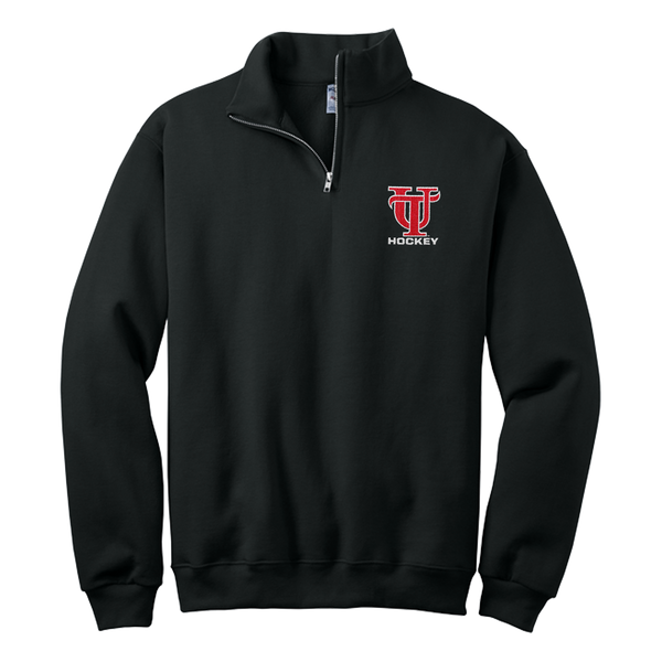 University of Tampa NuBlend 1/4-Zip Cadet Collar Sweatshirt