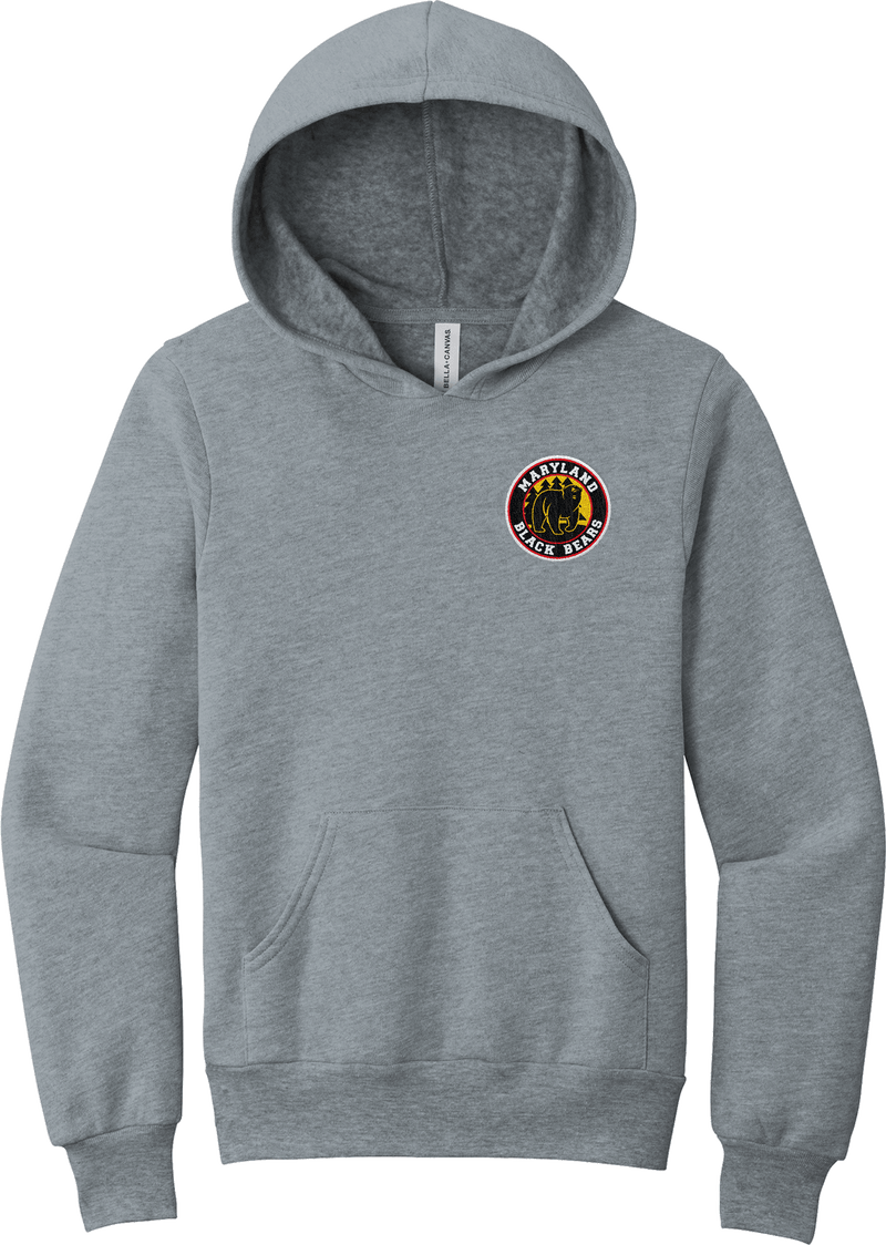 Maryland Black Bears Youth Sponge Fleece Pullover Hoodie