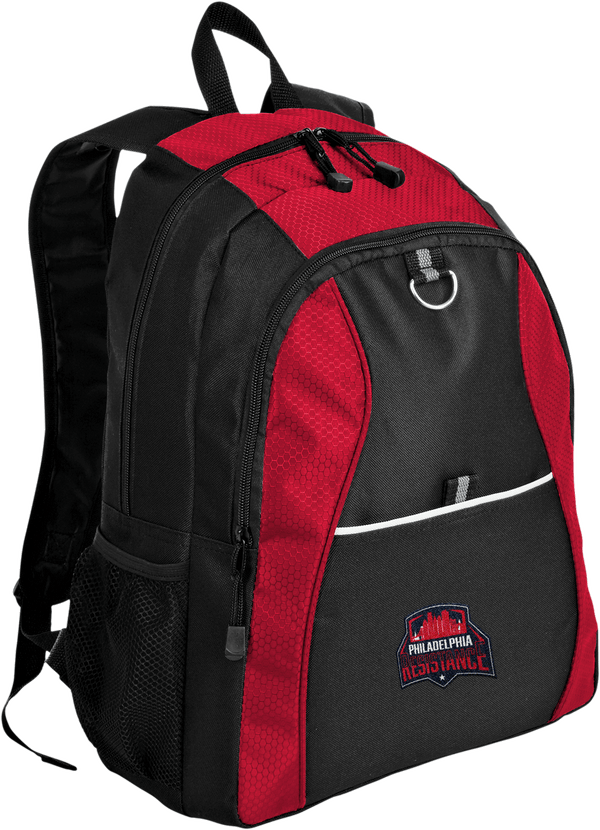 Philadelphia Resistance Contrast Honeycomb Backpack