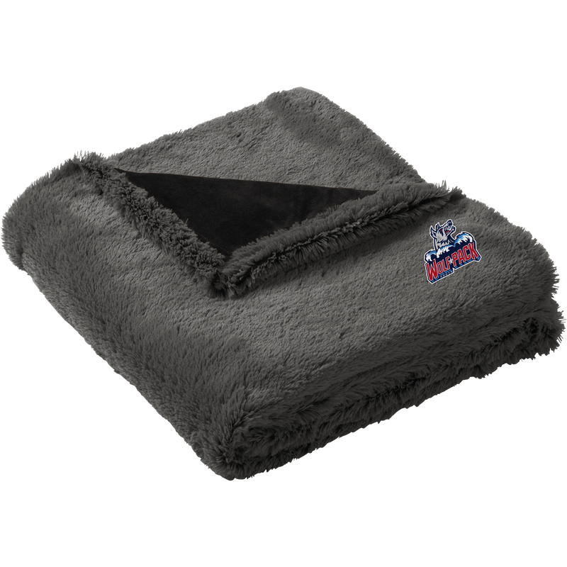 CT Wolfpack South Faux Fur Blanket