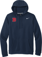 CT Bobcats Nike Club Fleece Pullover Hoodie