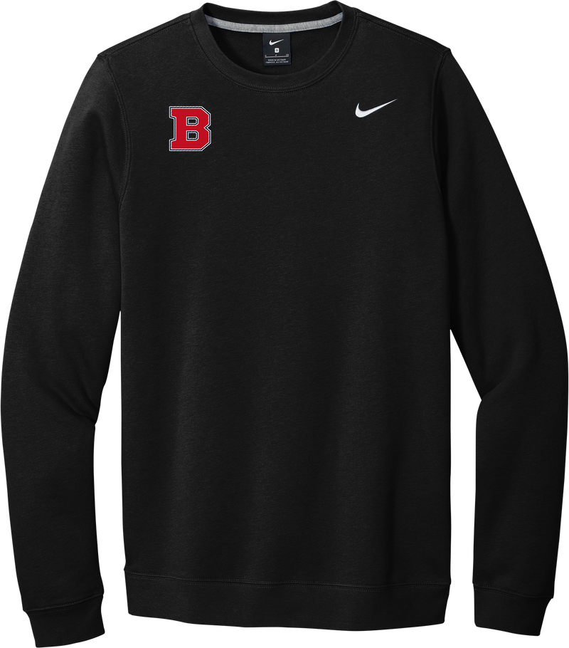 CT Bobcats Nike Club Fleece Crew