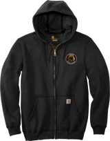 MD Jr. Black Bears Carhartt Midweight Hooded Zip-Front Sweatshirt