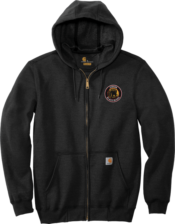 MD Jr. Black Bears Carhartt Midweight Hooded Zip-Front Sweatshirt