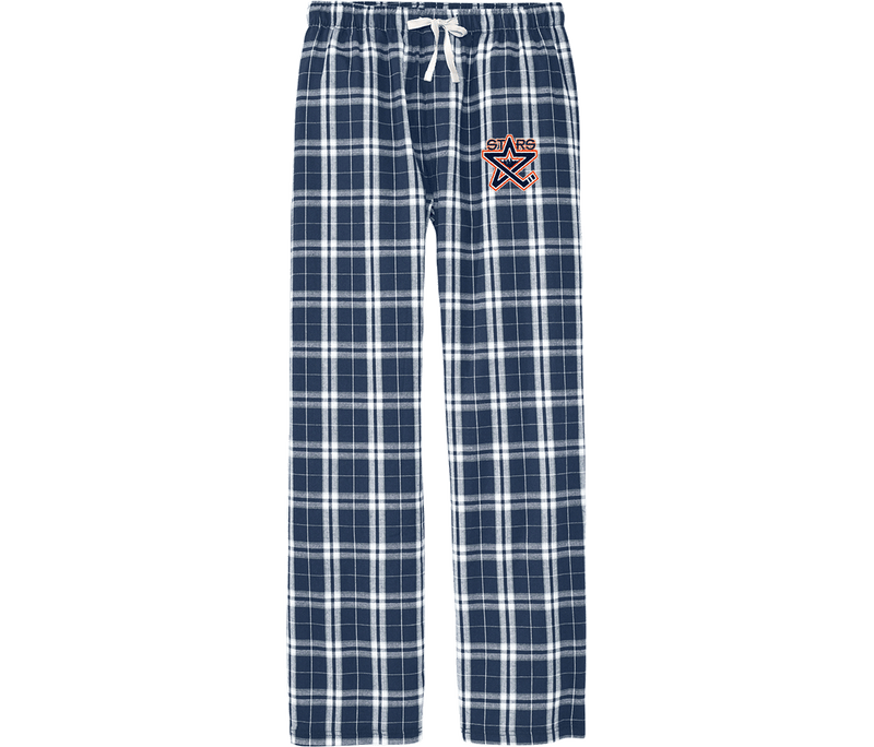 NY Stars Flannel Plaid Pant