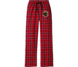 Maryland Black Bears Women's Flannel Plaid Pant