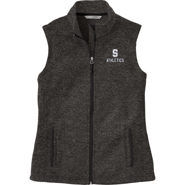 Midd South Athletics Ladies Sweater Fleece Vest