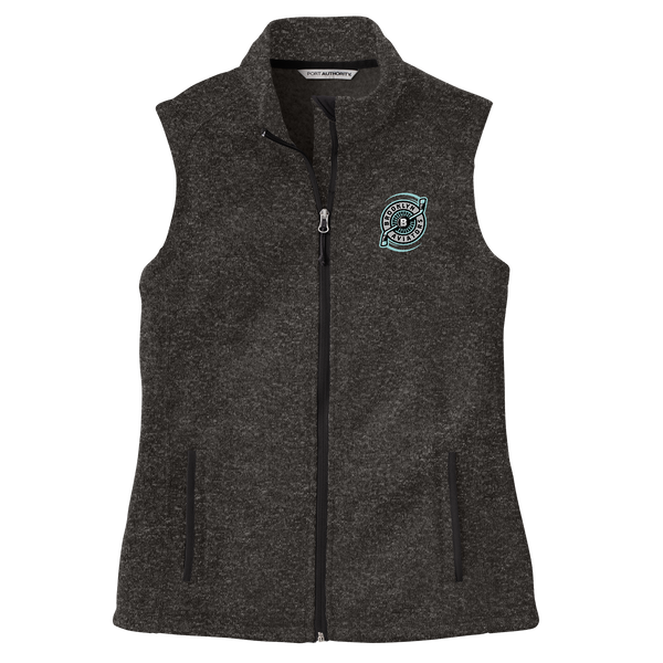 Brooklyn Aviators Ladies Sweater Fleece Vest