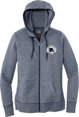 Aspen Aviators New Era Ladies French Terry Full-Zip Hoodie