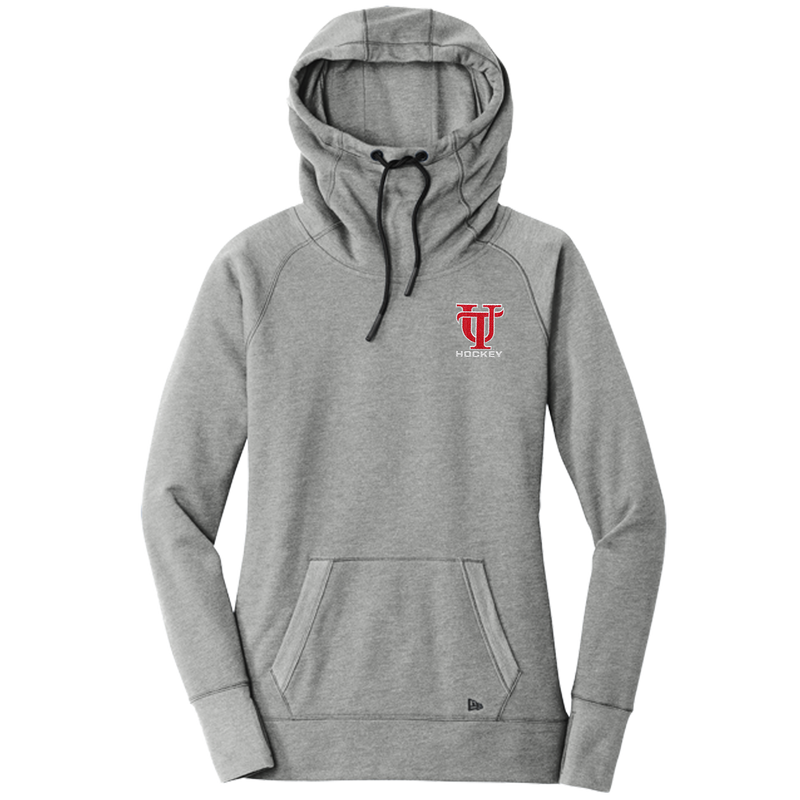 University of Tampa New Era Ladies Tri-Blend Fleece Pullover Hoodie