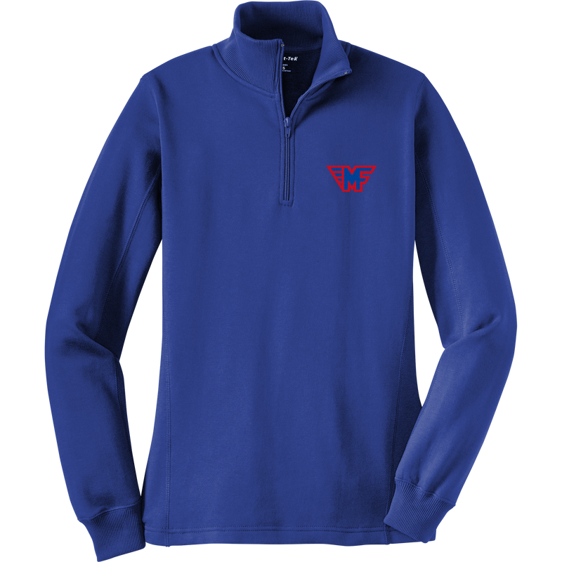 Mid-Fairfield Ladies 1/4-Zip Sweatshirt