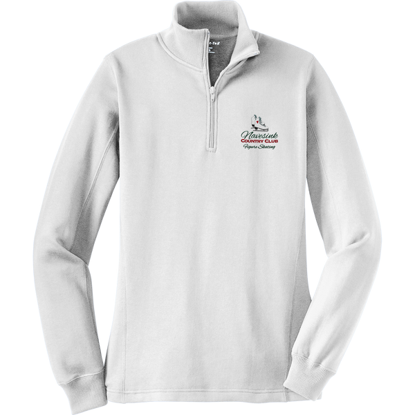 Navesink Figure Skating Ladies 1/4-Zip Sweatshirt