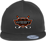 Orange County West New Era Flat Bill Snapback Cap