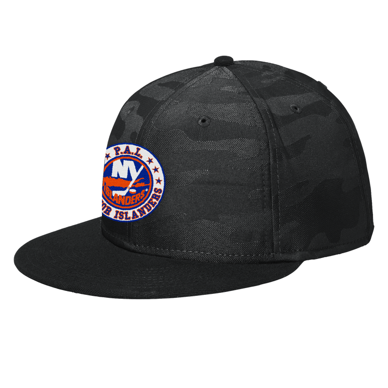 PAL Jr. Islanders New Era Camo Flat Bill Snapback Cap