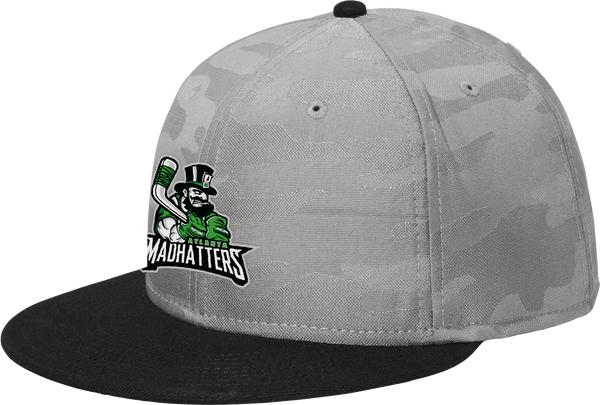 Atlanta Madhatters New Era Camo Flat Bill Snapback Cap