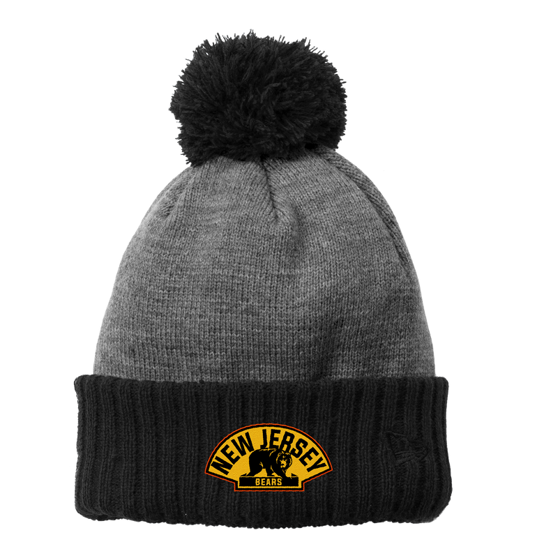 NJ Bears New Era Colorblock Cuffed Beanie