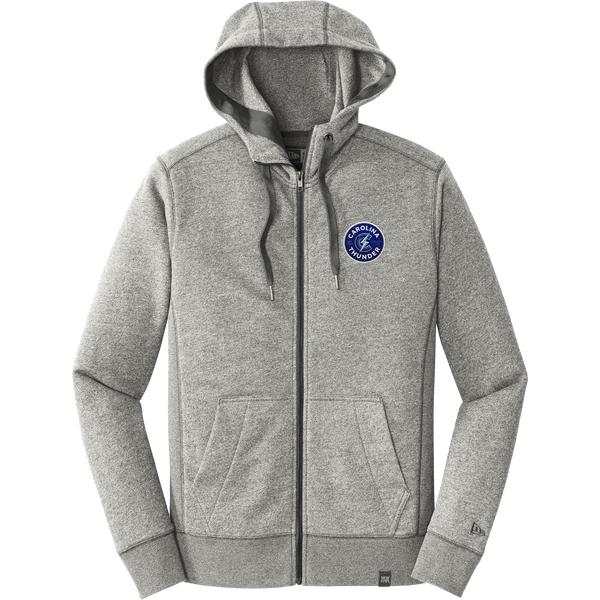 Carolina Thunder New Era French Terry Full-Zip Hoodie
