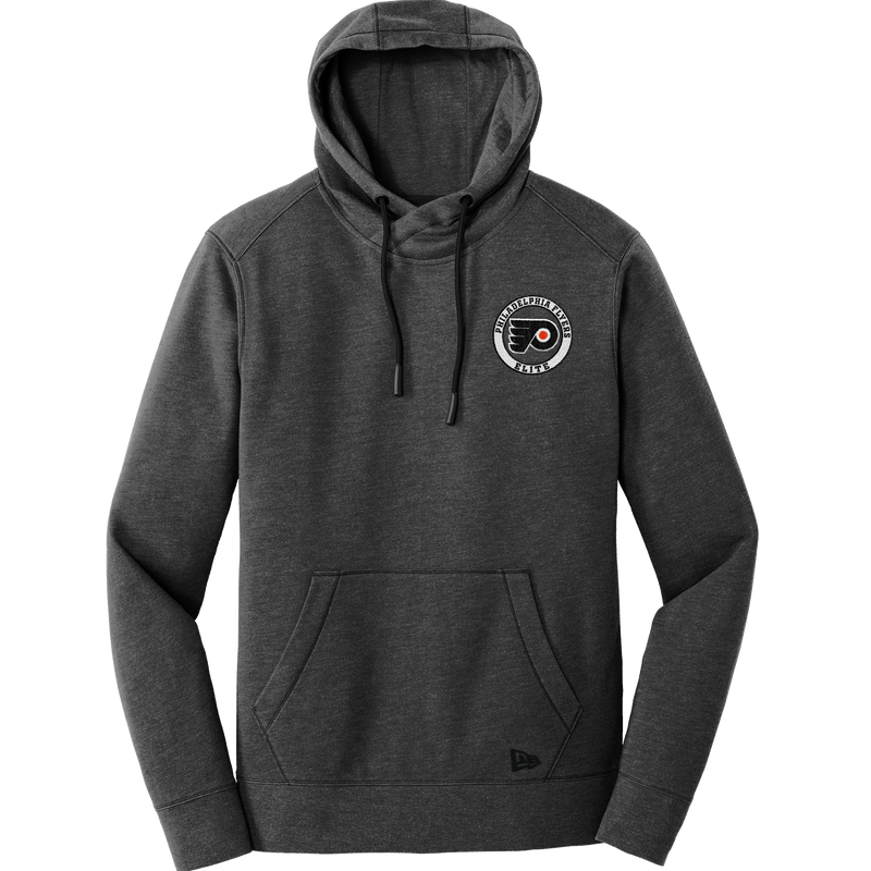 Philadelphia Flyers Elite New Era Tri-Blend Fleece Pullover Hoodie