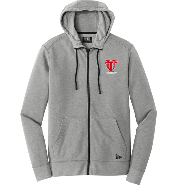 University of Tampa New Era Tri-Blend Fleece Full-Zip Hoodie