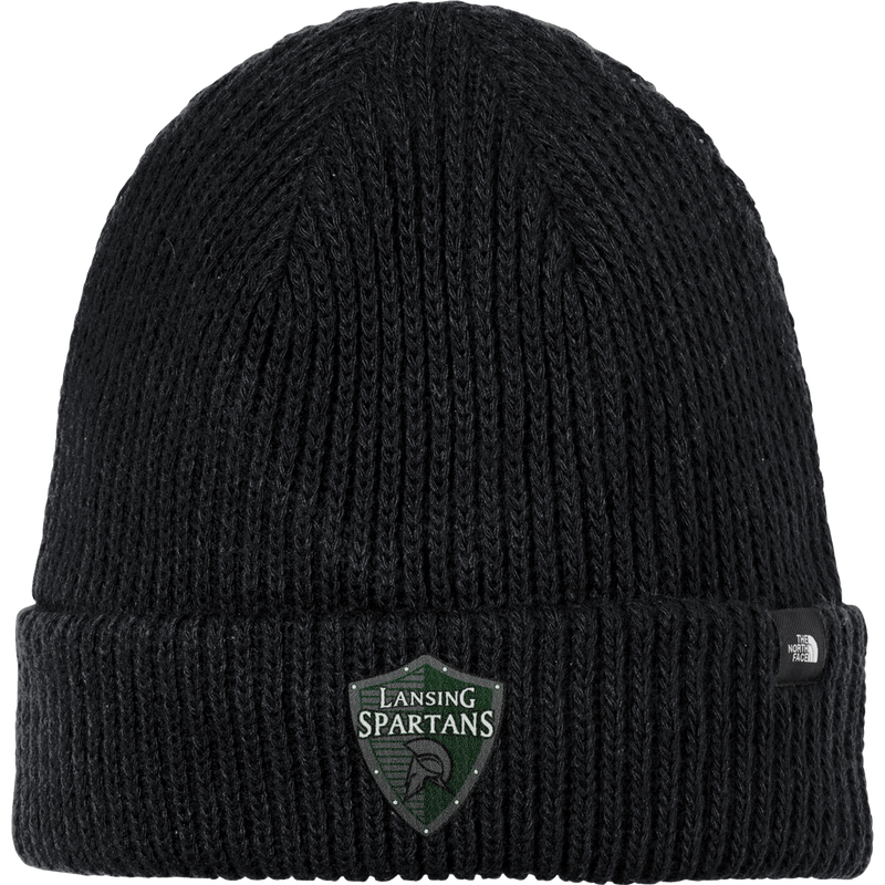 Lansing Spartans The North Face Circular Rib Beanie