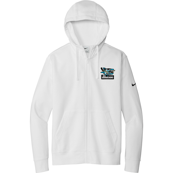 Boca Barracudas Nike Club Fleece Sleeve Swoosh Full-Zip Hoodie