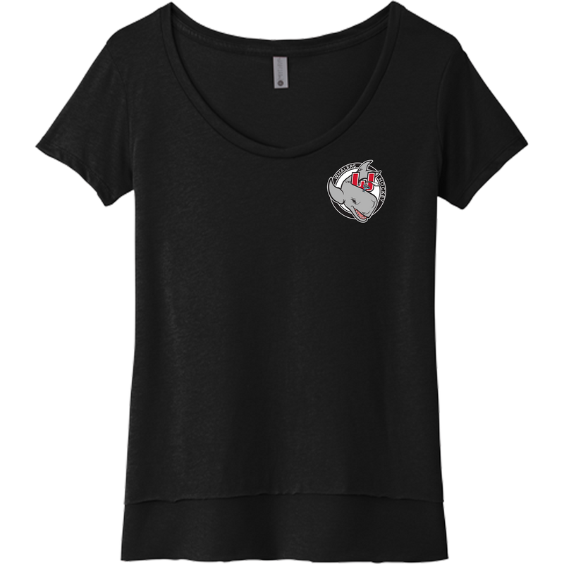 CT Whalers Tier 2 Womens Festival Scoop Neck Tee