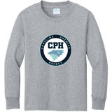 Carolina Premier Hockey Youth Long Sleeve Core Cotton Tee