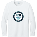 Carolina Premier Hockey Youth Long Sleeve Core Cotton Tee