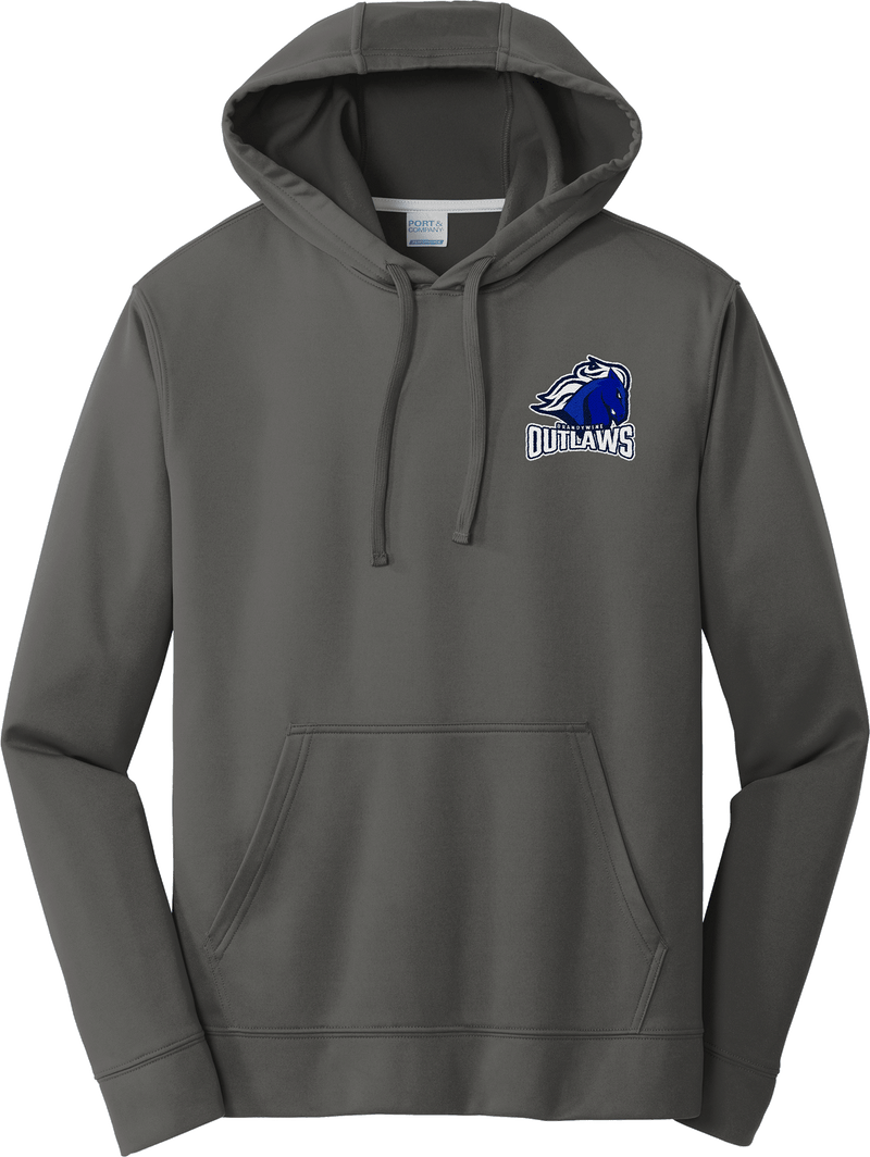 Brandywine Outlaws Performance Fleece Pullover Hooded Sweatshirt