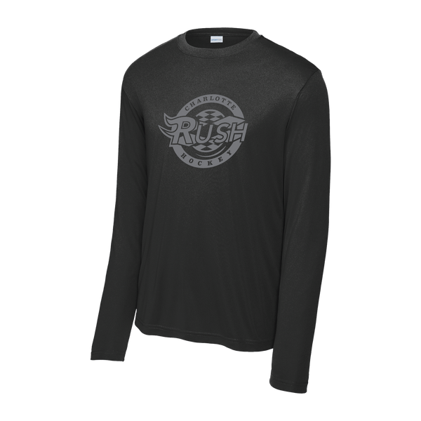 Charlotte Rush Adult Long Sleeve PosiCharge Competitor Tee