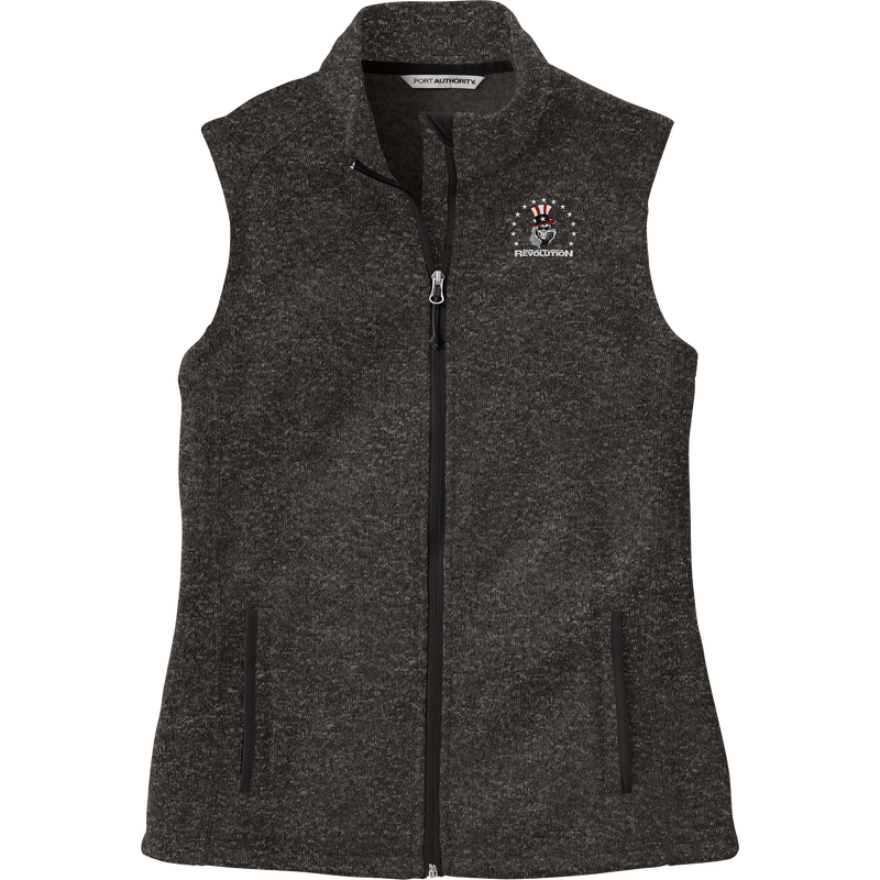 Phila Revolution Ladies Sweater Fleece Vest