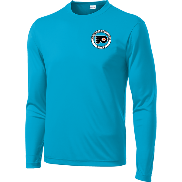 Philadelphia Flyers Elite Long Sleeve PosiCharge Competitor Tee