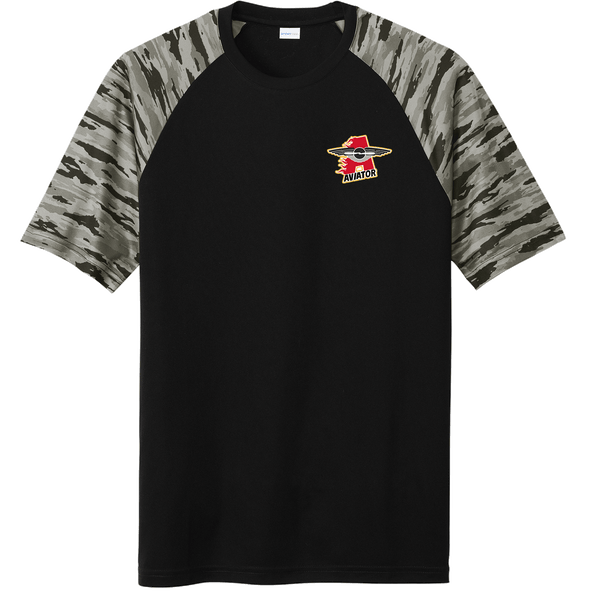 NY Aviators Drift Camo Colorblock Tee