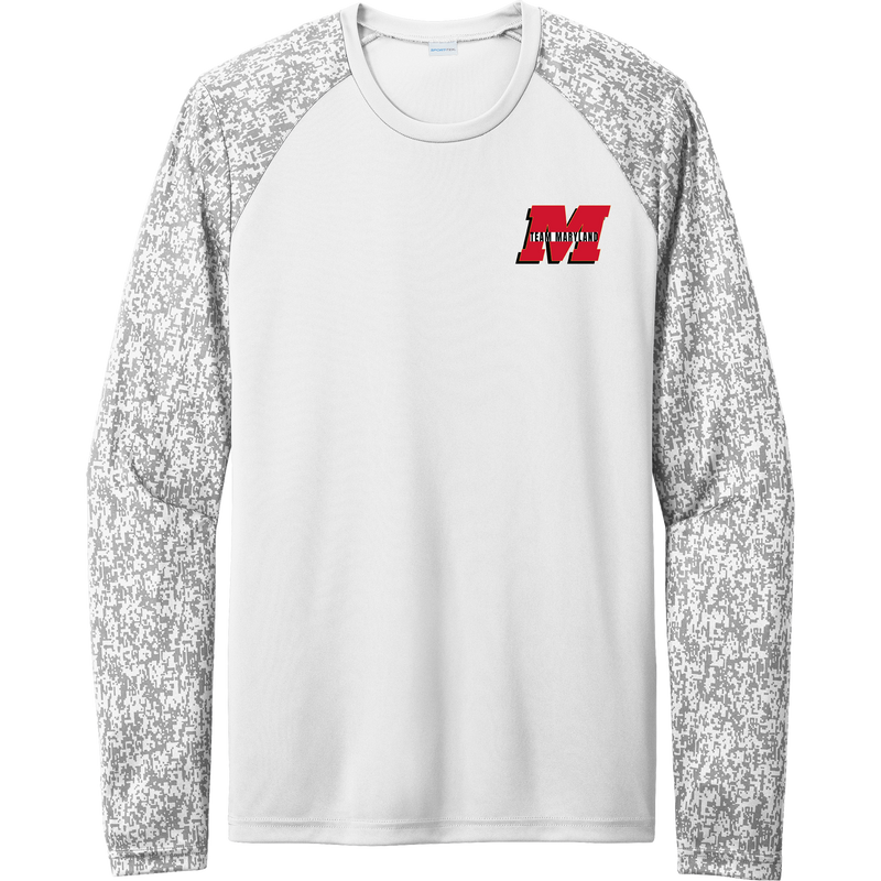 Team Maryland Long Sleeve Digi Camo Tee