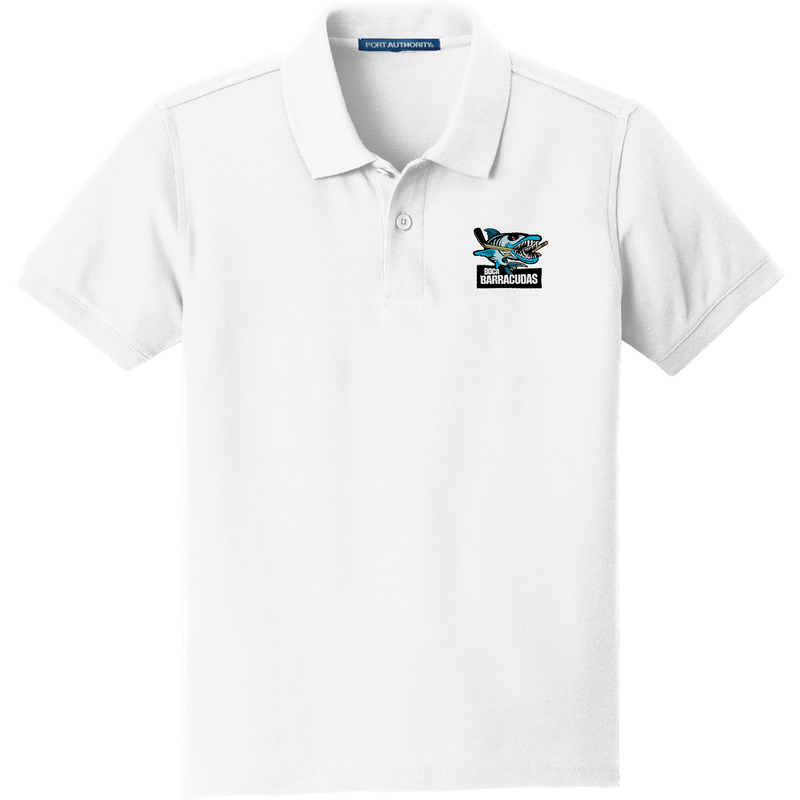 Boca Barracudas Youth Core Classic Pique Polo