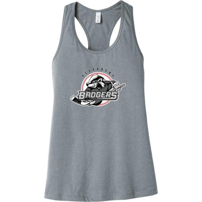 Allegheny Badgers Womens Jersey Racerback Tank